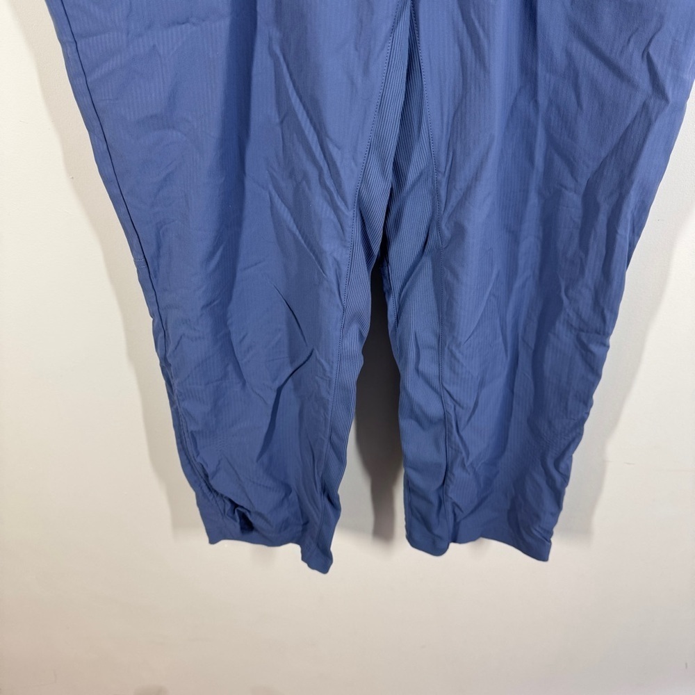 Lululemon Blue Drawstring Jogger Pants Lightweight Athleisure Casual Size 6 - Picture 4 of 11